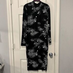 Bar III Midi Bodycon Dress Sz L